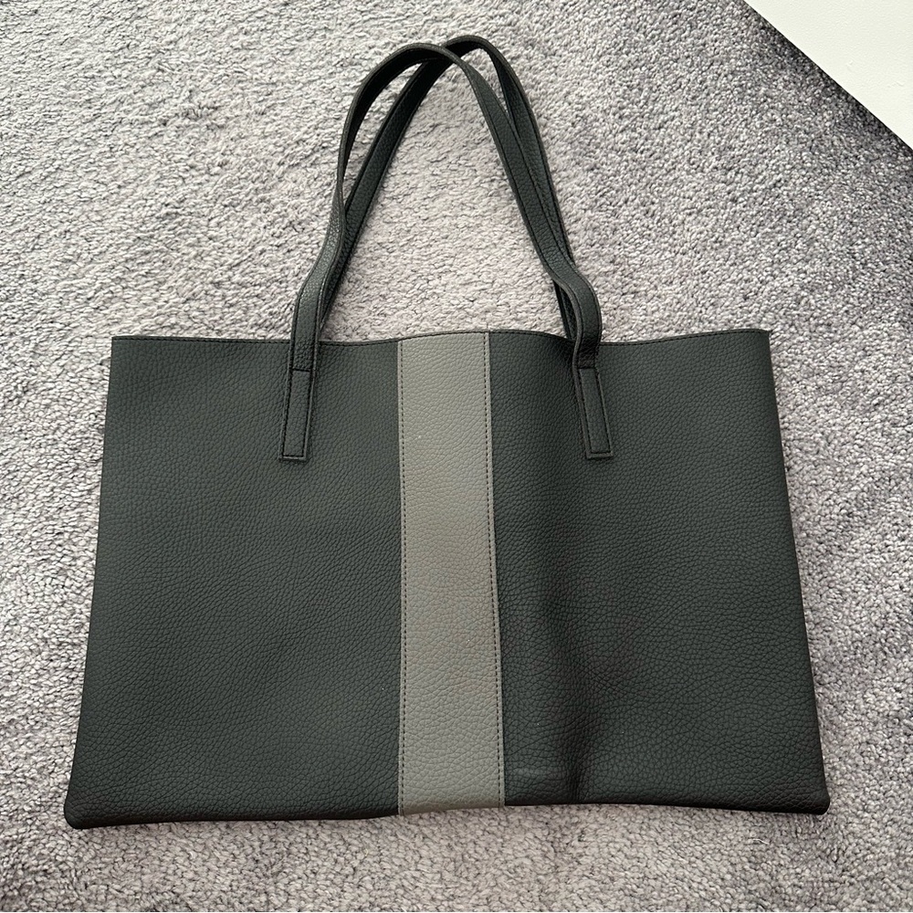 Chic Black and Gray Tote Bag